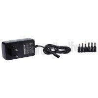 Foto van HQ Power Netadapter Universeel 2500 Mah 3-12V gestabiliseerd incl. 6 pluggen 
