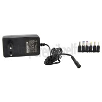Foto van HQ Power Netadapter Universeel 1000 Mah 13.5 tot 30V Gestabiliseerd met 6 aansluitingen 