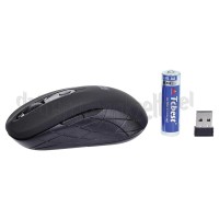 Foto van ACT Muis Draadloze optische muis met compacte Nano ontvanger DPI switch 1000-1200-1600 