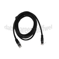Foto van ACT UTP/Netwerk kabel UTP CAT6 Netwerkkabel, RJ45 Male - RJ45 Male Zwart, Full Copper, AWG24, Gold Plated, 2 meter 