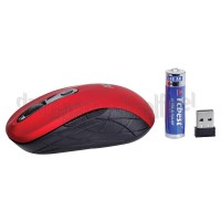 Foto van ACT Muis Draadloze optische muis met compacte Nano ontvanger DPI switch 1000-1200-1600 
