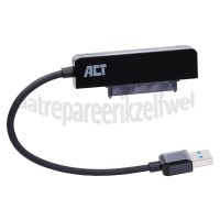 Foto van ACT USB Kabel USB 3.1 naar 2.5 inch SATA kabel voor SSD en HDD 2.5 inch SATA harddisk of SSD 