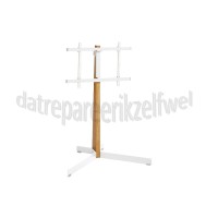 Foto van Vogel's Standaard Vloerstandaard Eiken Wit TVS3695 40 tot 77 inch 