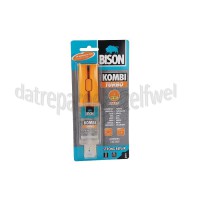 Foto van Bison Lijm Kombi Turbo, Dubbelspuit 24ml Aardewerk, Steen, Hout 