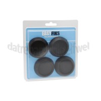 Foto van Easyfiks Trillingsdempers Trillingsdempers Zwart, set van 4 stuks 