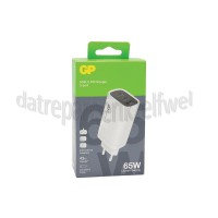Foto van GP USB Oplader Triple Ports GaN 65W Power Delivery en Quick Charge 4+ 