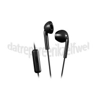 Foto van JVC Hoofdtelefoon Earbuds Smartphone, Zwart Zweetbestendig IPX2, iPhone compatibel 