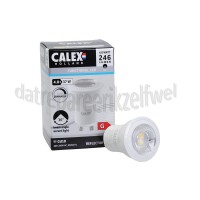 Foto van Calex Ledlamp COB LED GU10 lamp Dimbaar 246Lm 3000K 4W 35mm 