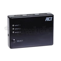 Foto van ACT Switch HDMI Switch 3x1 4K resolutie 3840x2160 