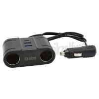 Foto van SBS USB Autolader Splitter Car Charger Maximaal 5 apparaten 