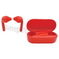 Foto van Defunc Oordopjes True Basic Earbud, Rood Draadloos, Bluetooth 5.2, USB-C 