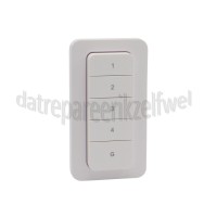 Foto van KlikAanKlikUit Afstandsbediening Afstandsbediening met muurbevestiging AYCT-303 Draadloze bediening 