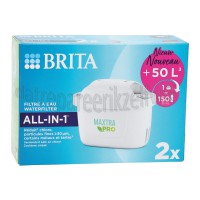 Foto van Brita Filter Filterpatroon 2-pack Brita Maxtra Pro Organic ALL-IN-1 CEBO 