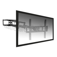 Foto van ACT Muursteun Full Motion TV Wandsteun XL, 3 draaipunten Schermformaat 37 t/m 70 inch, 40kg 