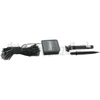 Foto van Benson Verlichting LED lichtsnoer Solar, 100 LED Buiten, IP44, 12 meter 