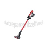 Foto van Numatic Steelstofzuiger Henry Quick Draadloze Steelstofzuiger Rood Met zak 