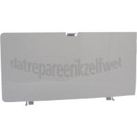 Foto van Whirlpool Klep Afdekking inspectiepaneel, wit NTM1081EU, NTCM108BEU 