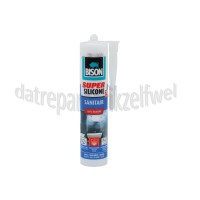 Foto van Bison Siliconenkit Super Silicone Sanitair Sanitair, Waterbestendig 