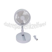 Foto van Benson Ventilator Telescopisch Oplaadbaar, Opvouwbaar 