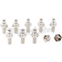 Foto van Deltafix Tourniquetsluiting Loxx bout m5 x 10mm vernikkeld Tourniquetsluiting, en zeilringen 