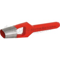 Foto van Deltafix Holpijp Handslag holpijp ovaal 22mm x 14mm PVC afdekzeil, bouwzeil, bootkap, boothoes 