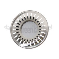Foto van Reginox Afvoerzeef Comfort RVS grote knop 3,5 Inch afvoer, Comfort 