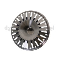 Foto van Reginox Afvoerzeef OKG Gun Metal Gun Metal Silver 