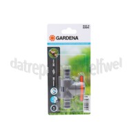 Foto van Gardena Koppeling Koppeling met reguleerventiel Waterdoorvoer regelen, afsluiten 