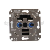 Foto van Calex Dimmer LED Duo muurdimmer Dimbare LED, halogeen en gloeilampen 