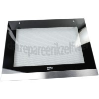 Foto van Beko Glasplaat Ovenruit, Buitenste BIM22301X, BIE62210 