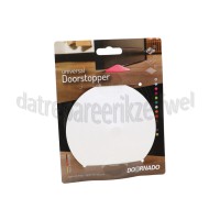Foto van Doornado Deurstop Deurstopper Coco (Wit) elke vloer, tegen verschuiven 