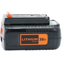 Foto van Black & Decker Accu Lithium 36V GLC3630L, GTC3655L, GWC3600L 