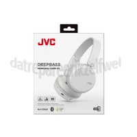 Foto van JVC Hoofdtelefoon Draadloze hoofdtelefoon, wit Bluetooth, Bass Boost functie 