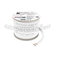 Foto van Oehlbach Luidsprekerkabel Performance 2x1,5mm Wit Rol 20 meter 