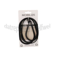 Foto van Mobilize Band Smartphone Strap, Zwart Smartphone, Tas, Universeel 
