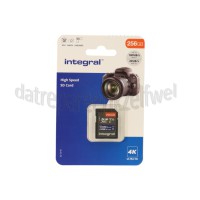 Foto van Integral Memory card High Speed, Class 10, V30 256GB, 4K, UHS-I, Klasse 1-specificatie 