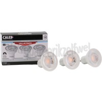 Foto van Calex Multi Stand Case Promo pakket a 3 lampen GU10 345 Lumen, 2700K 4,2Watt Niet dimbaar 