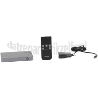 Foto van Marmitek Switchgear Connect 740 HDMI Switch 8K 8K 60Hz - 4K 120Hz - HDMI 2.1 - 4 in / 1 uit 