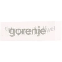 Foto van Gorenje Sticker Logo Gorenje Diverse modellen 