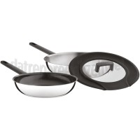 Foto van BergHOFF Set Uqonic Downdraft 3-delige Pannenset 3-Delig 