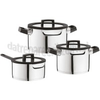 Foto van BergHOFF Set Uqonic Downdraft 6-delige pannenset 6-Delig 