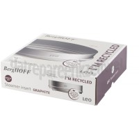 Foto van BergHOFF Mand LEO RECYCLED Stoommandje, Graphite 20-24cm 
