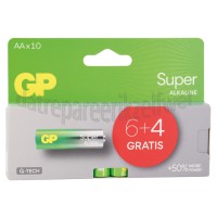 Foto van GP Batterij AA LR06 1,5V Multipack Potlood Super Alkaline 