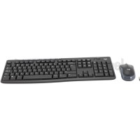 Foto van Logitech Toetsenbord MK270 Keyboard + Muis Zwart, US Layout 