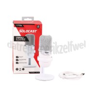 Foto van HyperX Microfoon SoloCast Wit PC, Mac, PS4, PS5 