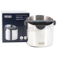 Foto van DeLonghi Klopbakje Gepolijst RVS Gebruikt koffiedik 