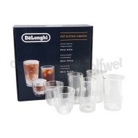 Foto van DeLonghi Kopjes Hot and Cold Collection Set van 6 glazen 