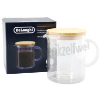 Foto van DeLonghi Koffiekan Dubbelwandige glazen karaf Boon-tot-beker Espressomachines 