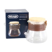 Foto van DeLonghi Koffiekan Dubbelwandige glazen karaf Boon-tot-beker Espressomachines 