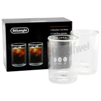 Foto van DeLonghi Kopjes Dubbelwandige glazen Cold Brew 220ml 